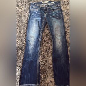 Women's Blue Boot Cut Jeans STELLA